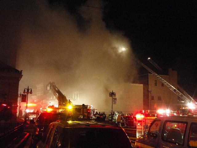 3/19/08 - M/A to Port Chester - Structure Fire (Courtesy of Steve Loddo, Rye FD)